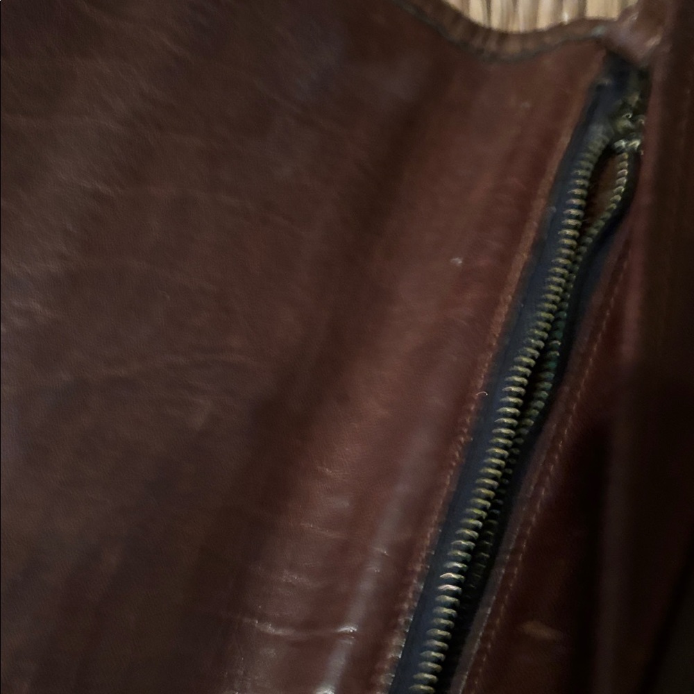 Coach vintage brown Leather envelope folio briefcase - Picture 7 of 9